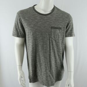 RRL Double RL Short Sleeve Pocket T Shirt Mens Large Gray‎ Cotton Ralph Lauren